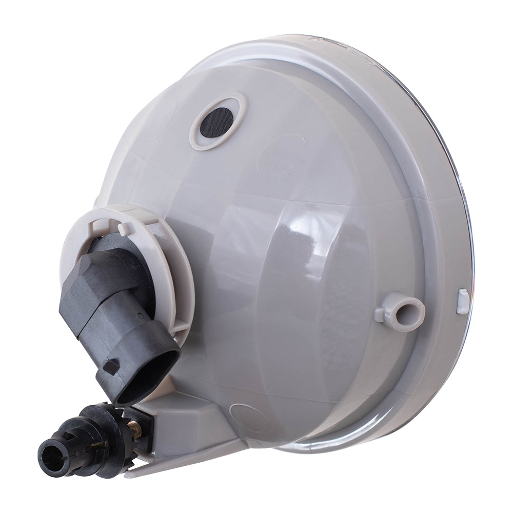 Brock Replacement Set Pair of Fog Lights Compatible with 08-17 Sequoia 07-13 Tundra 05-11 Tacoma 04-06 Solara 81210-AA030