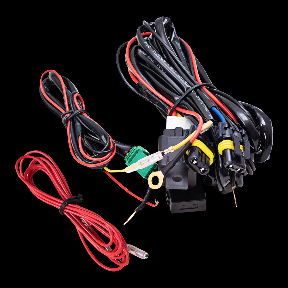 Fits Toyota Tundra 07-13 Set Fog Lights Clear Lens Bezels Bulb Wiring & Switch