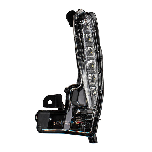 Brock Replacement Drivers Daytime Running Lamp Left Vertical Type Light Compatible with 2017-2019 Corolla 8144002030