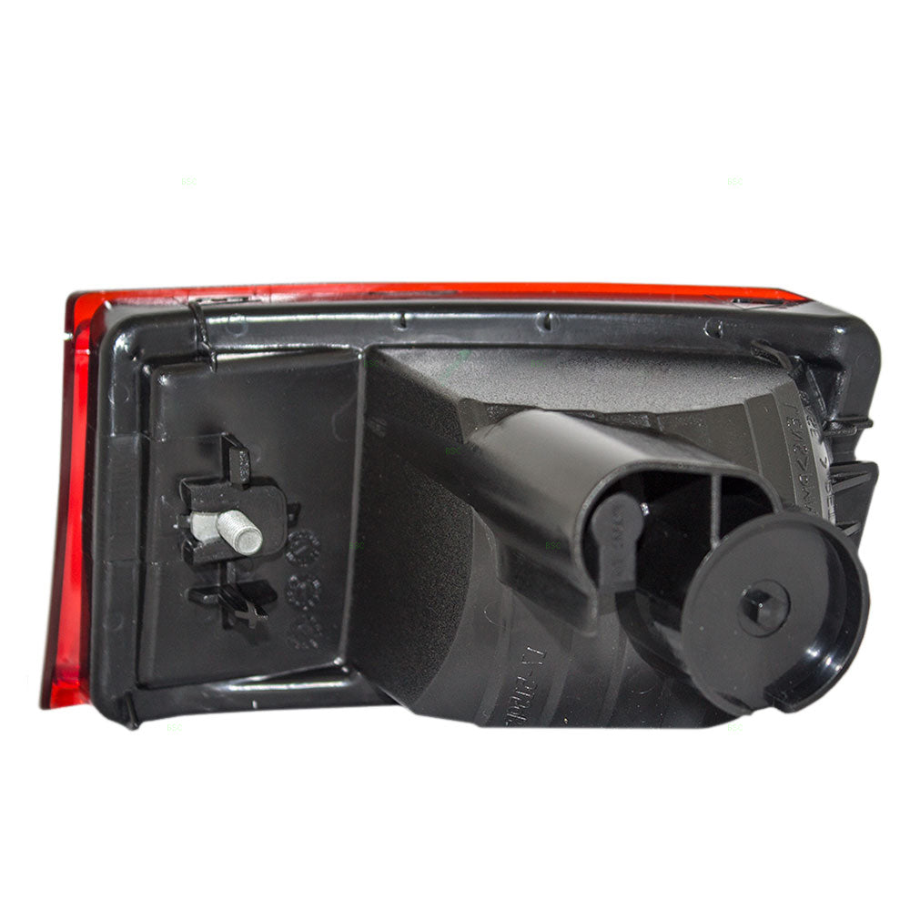 Brock Replacement Drivers Park Signal Rear Bumper Reflector Marker Light Lamp Compatible with 2003-2005 4Runner 81590-60141