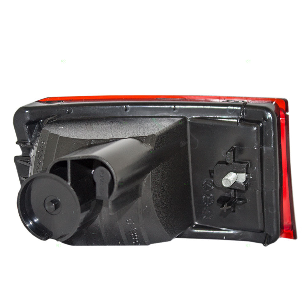 Brock Replacement Passengers Park Signal Rear Bumper Reflector Marker Light Compatible with 2003-2005 4Runner 81580-60111