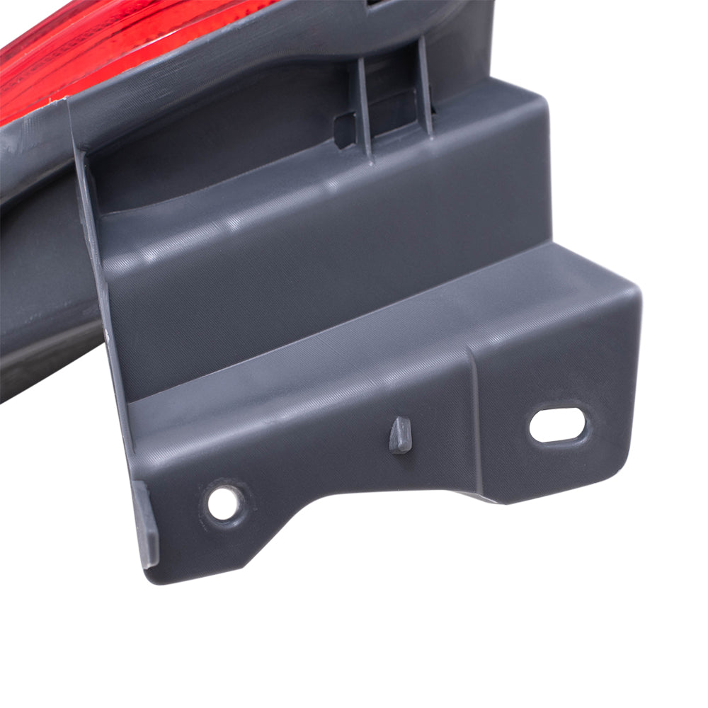 Brock Replacement Pair Set Rear Bumper Reflector Light Lamp Units Compatible with 2013-2015 RAV4 81490-0R010 81480-0R020