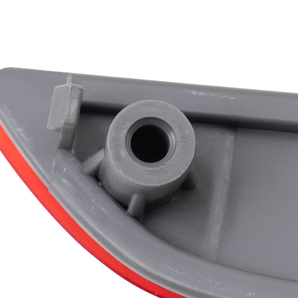 Brock Replacement Rear Driver Side Bumper Reflector Unit Compatible with 2018-2021 Toyota Camry Built in North America ONLY