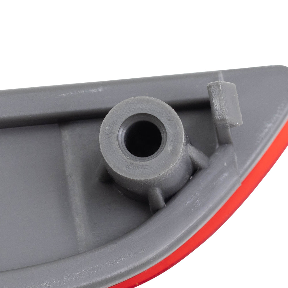 Brock Replacement Rear Passenger Side Bumper Reflector Unit Compatible with 2018-2021 Toyota Camry Built in North America ONLY