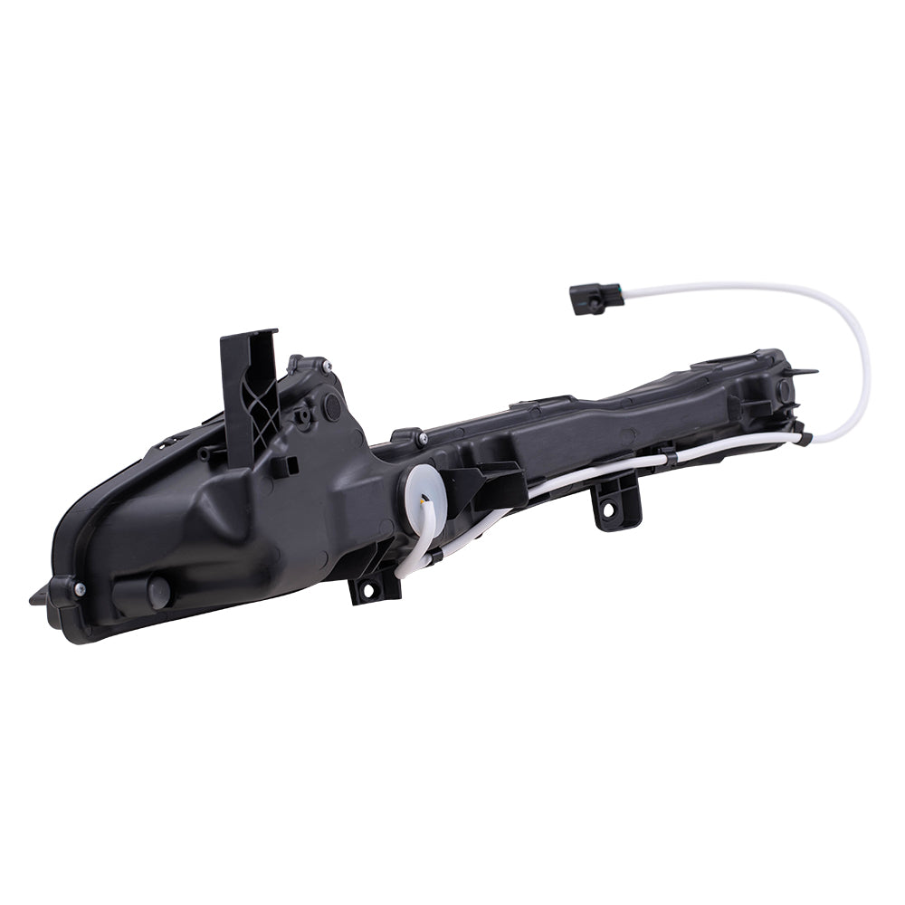 Brock Replacement Set Driver and Passenger Daytime Running Lights Compatible with 2014-2016 IS 200t 250 300 350