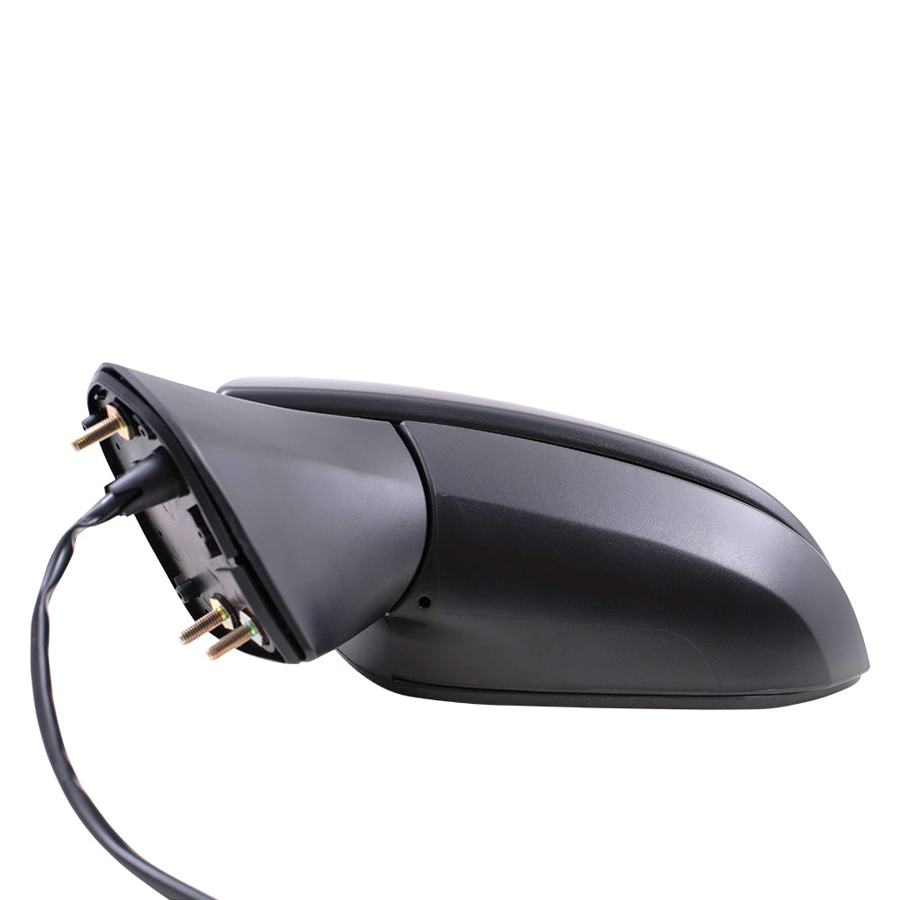 Replacement Driver Power Side Door Mirror Textured Black Compatible with 2019-2021 RAV4 RAV4 Hybrid