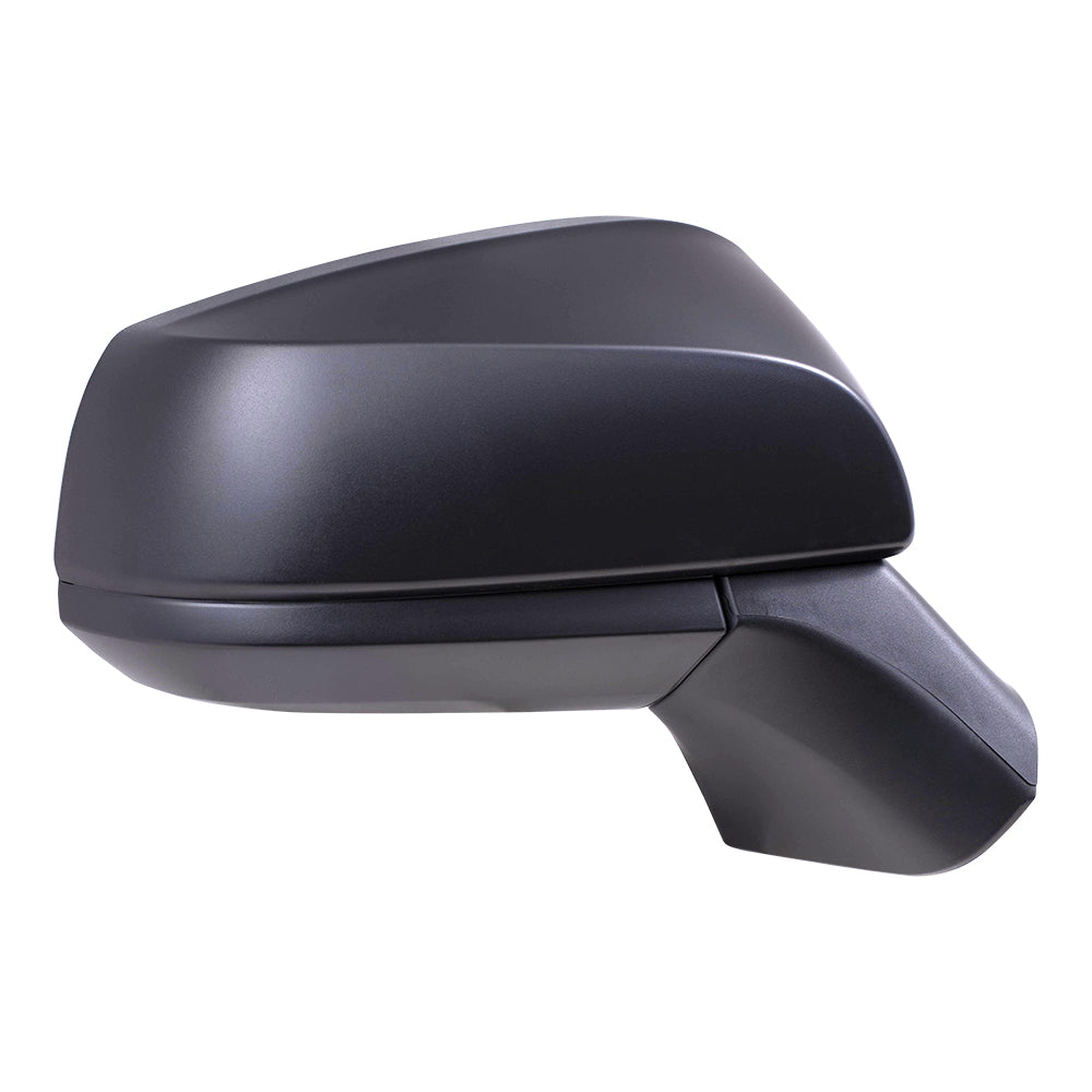 Replacement Passenger Power Side Door Mirror Textured Black Compatible with 2019-2021 RAV4 RAV4 Hybrid