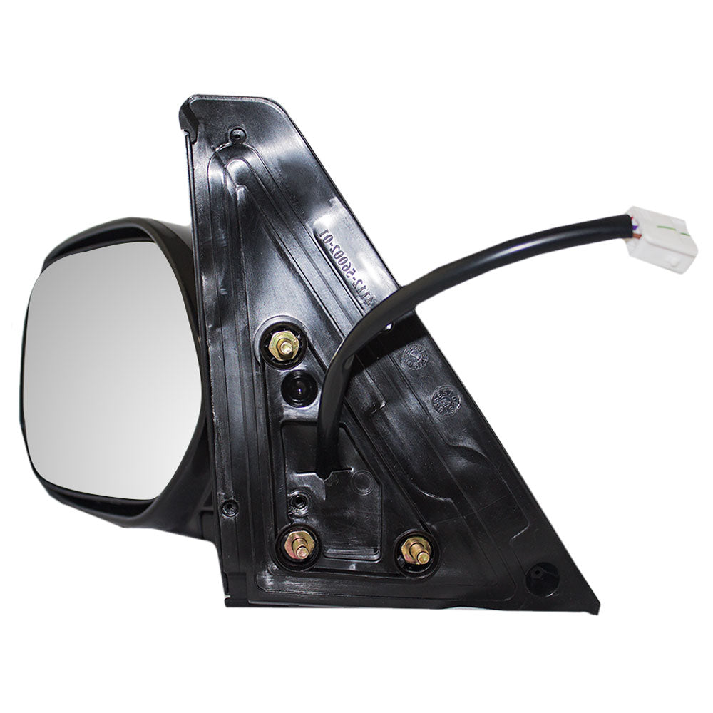 Fits Scion xB 04-06 Drivers Side View Power Mirror Glass w/ Housing Assembly