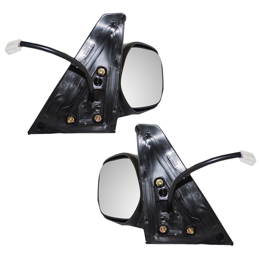 Driver and Passenger Power Side View Mirrors Replacement for Scion 8794052500 8791052520