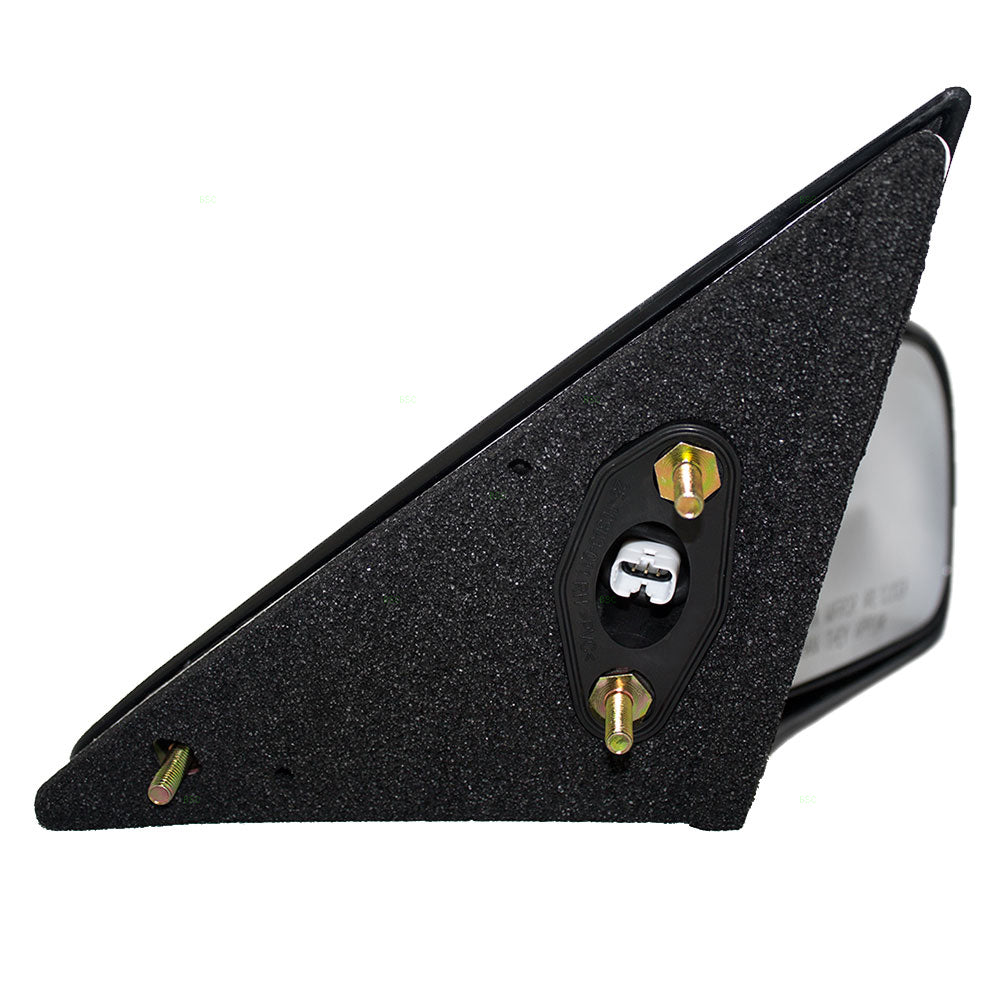 Replacement Passengers Power Side View Mirror with Adapter Compatible with 1997-2011 Camry 8791033150C0