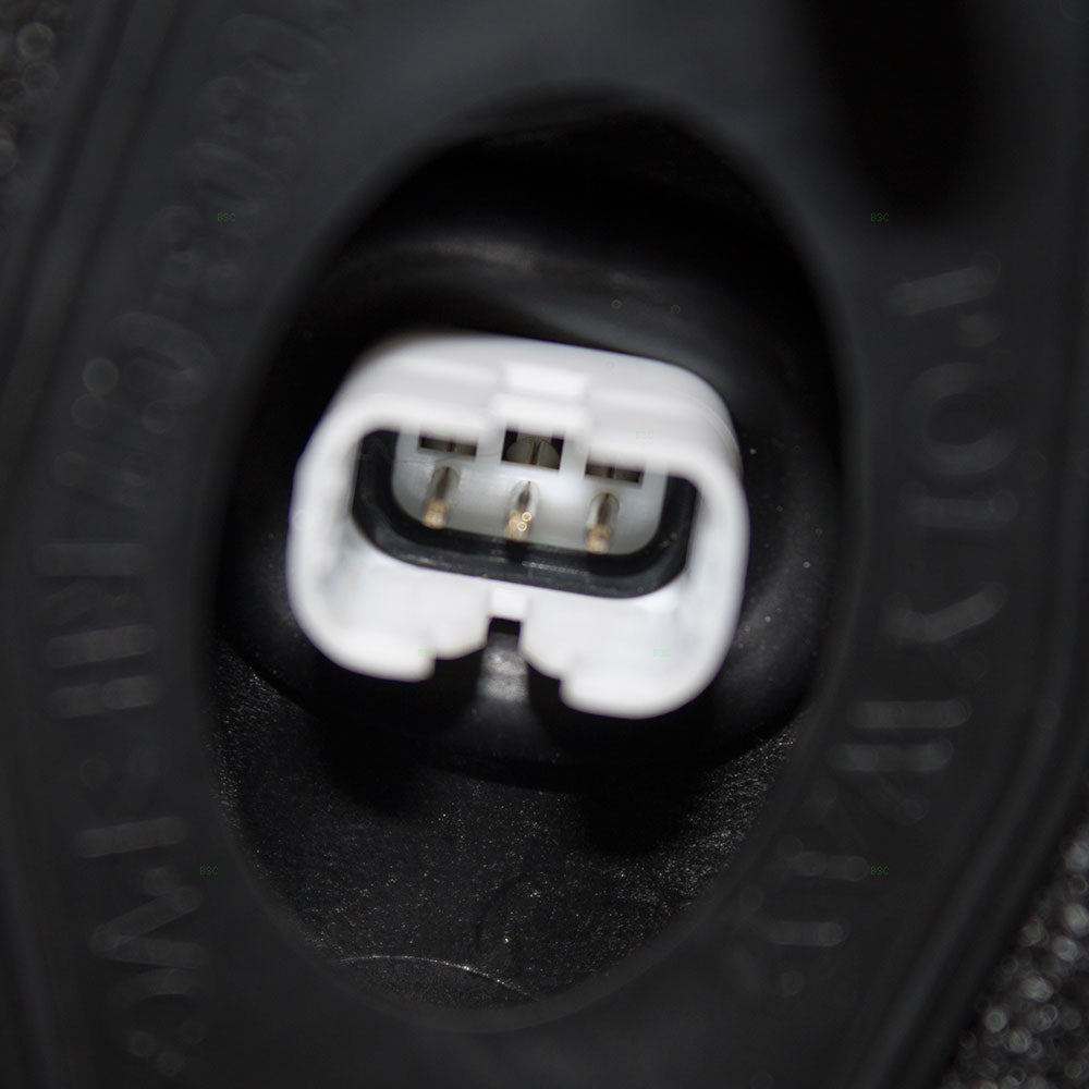 Replacement Passengers Power Side View Mirror with Adapter Compatible with 1997-2011 Camry 8791033150C0