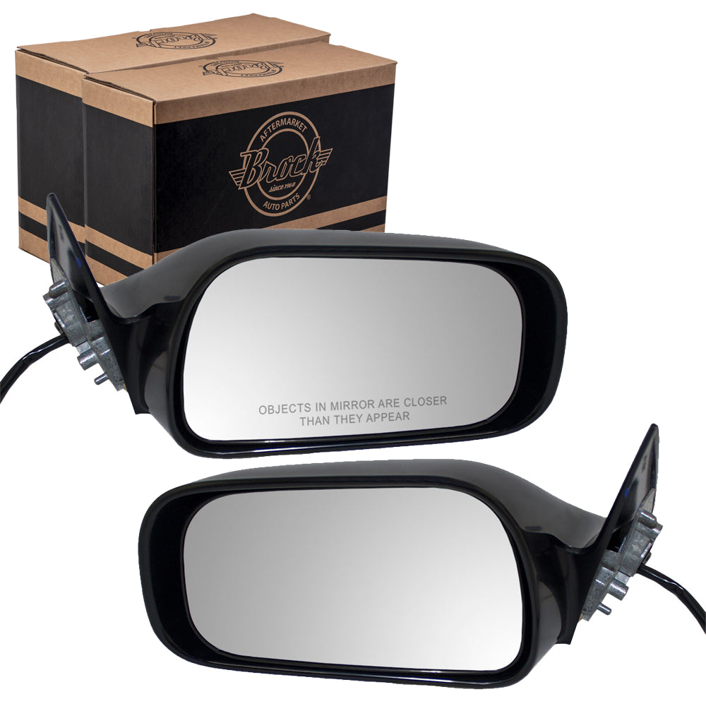 Driver and Passenger Power Side View Mirrors Replacement for Toyota 87940-07011-C0 87910-07011-C0