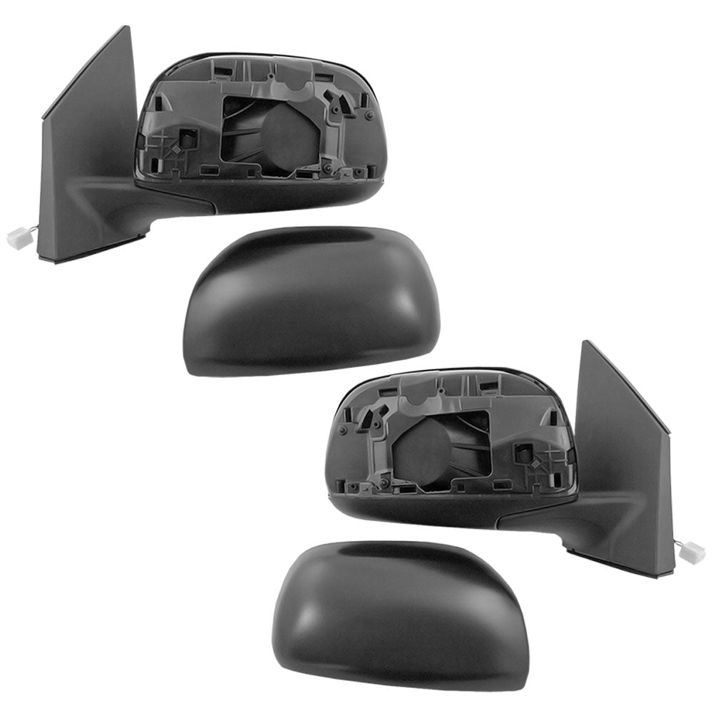 Driver and Passenger Power Side View Mirrors Replacement for Toyota SUV 879090R010 879080R010