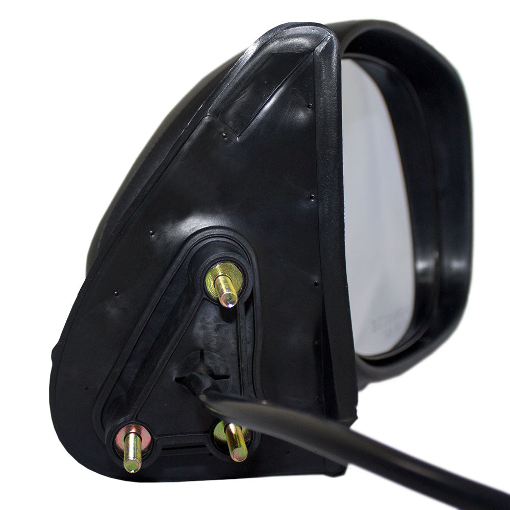 Passengers Power Side View Mirror with Chrome Cover Replacement for Toyota Pickup Truck 879100C040