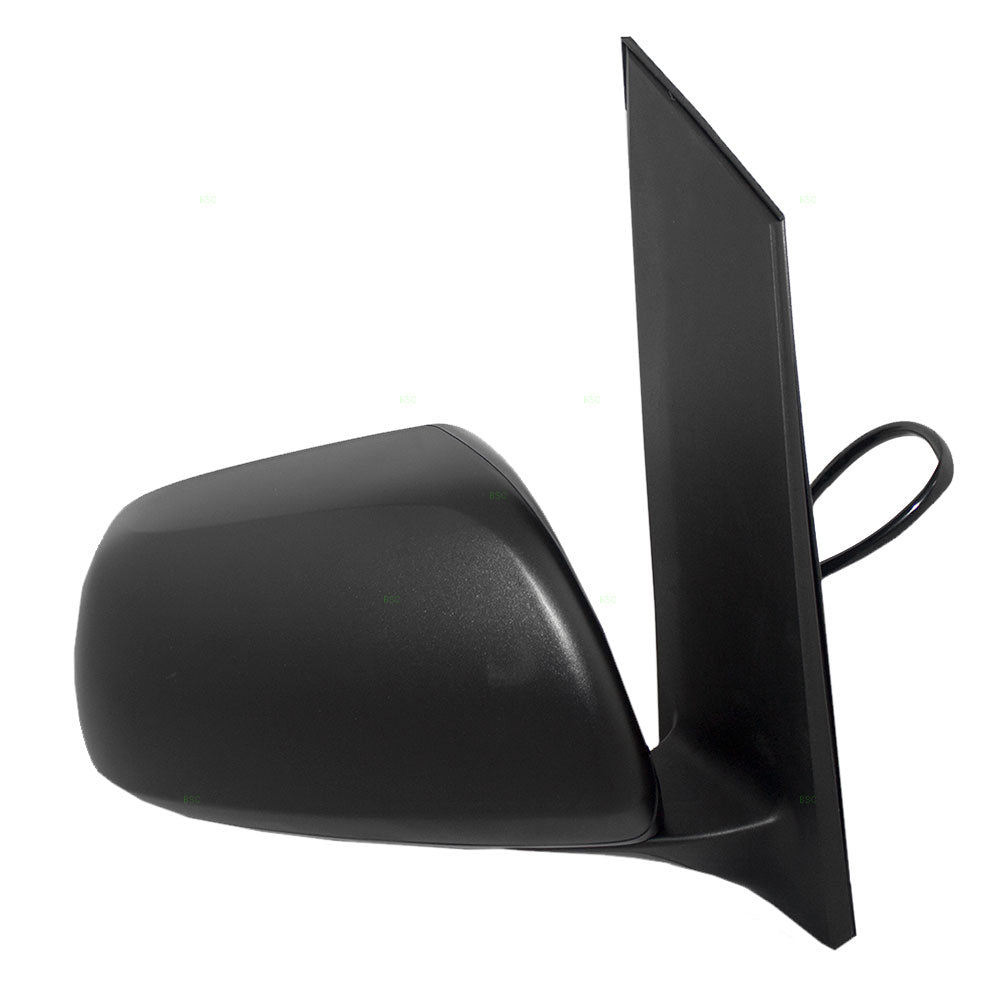 Passengers Power Side View Mirror Textured Replacement for Toyota Van 87910-08080