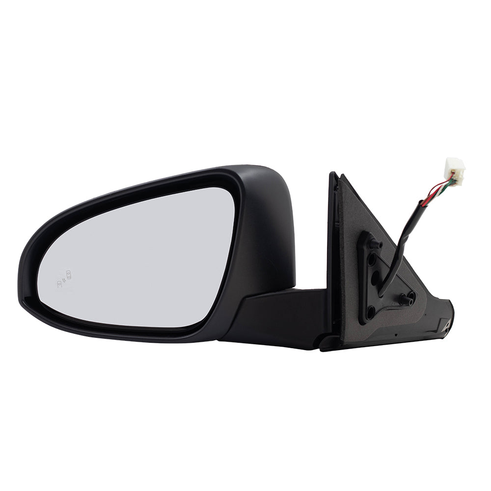 Replacement Driver Power Side Mirror Compatible with 2015 Camry