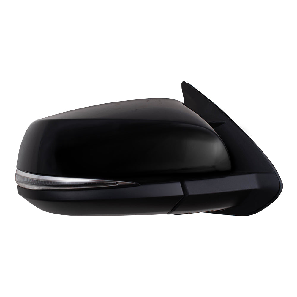 Replacement Passenger Power Door Mirror Heated Signal Blind Spot Detection Compatible with 2016-2019 Tacoma