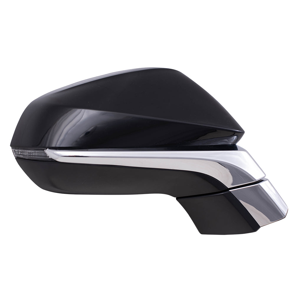 Replacement Set Driver and Passenger Power Side Mirrors Heated Signal Memory Blind Spot Detection Compatible with 2015-2017 200t 300h