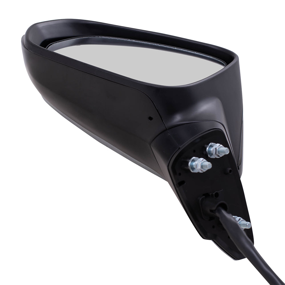 Replacement Driver Power Side Mirror Heated Signal Memory Blind Spot Detection Compatible with 2015-2017 200t 300h