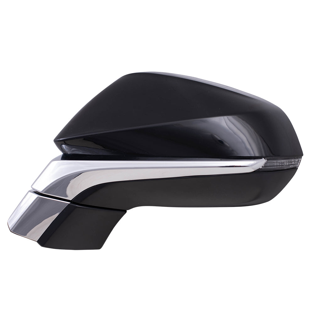 Replacement Driver Power Side Mirror Heated Signal Memory Blind Spot Detection Compatible with 2015-2017 200t 300h