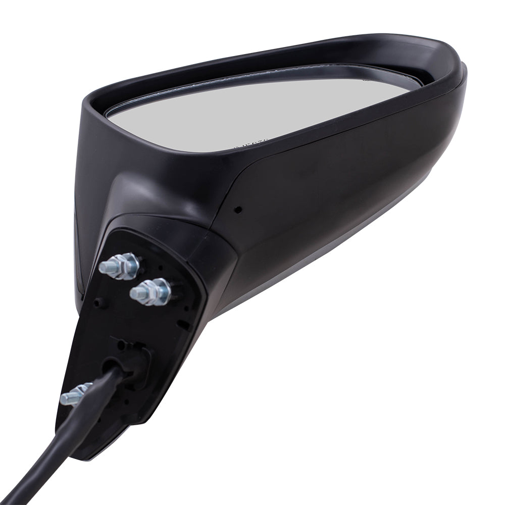 Replacement Passenger Power Side Mirror Heated Signal Memory Blind Spot Detection Compatible with 2015-2017 200t 300h