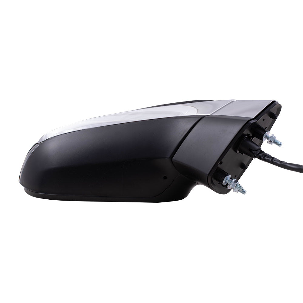 Replacement Passenger Power Side Mirror Heated Signal Memory Blind Spot Detection Compatible with 2015-2017 200t 300h