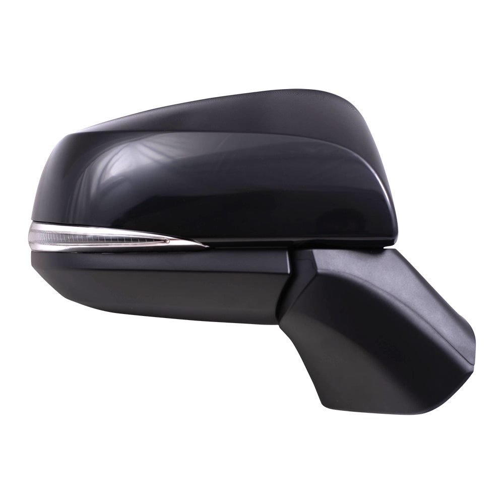 Replacement Set Driver and Passenger Power Side Door Mirrors Heated Signal Blind Spot Detection Compatible with 2019 2020 RAV4 RAV4 Hybrid