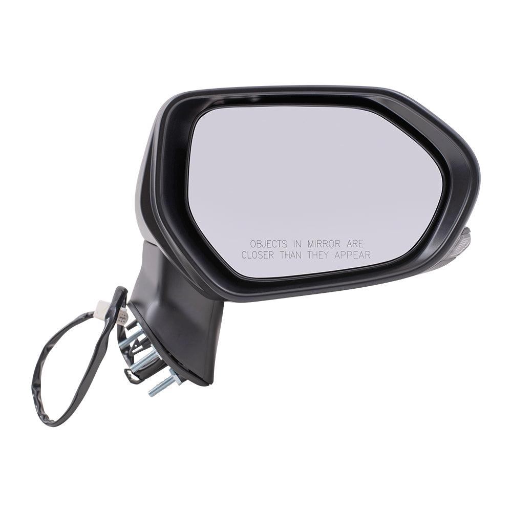 Replacement Set Driver and Passenger Power Side Door Mirrors Heated with Signal Compatible with 2018-2019 Camry 2018-2020 Camry Hybrid