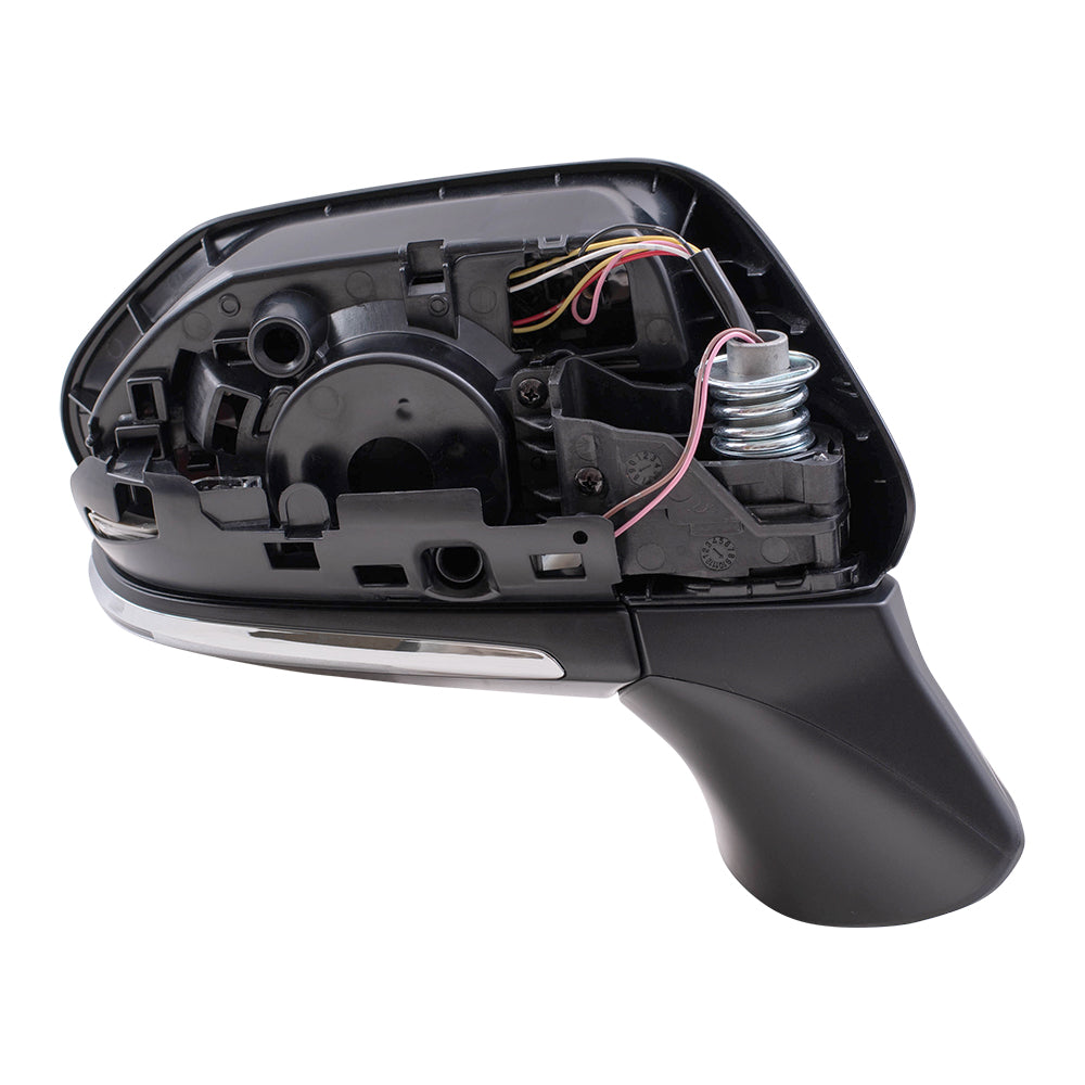 Replacement Set Driver and Passenger Power Side Door Mirrors Heated with Signal Compatible with 2018-2019 Camry 2018-2020 Camry Hybrid