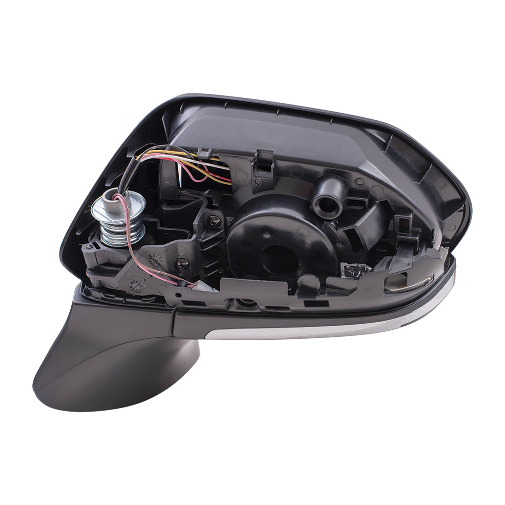 Replacement Driver Power Side Door Mirror Heated with Signal Compatible with 2018-2019 Camry 2018-2020 Camry Hybrid