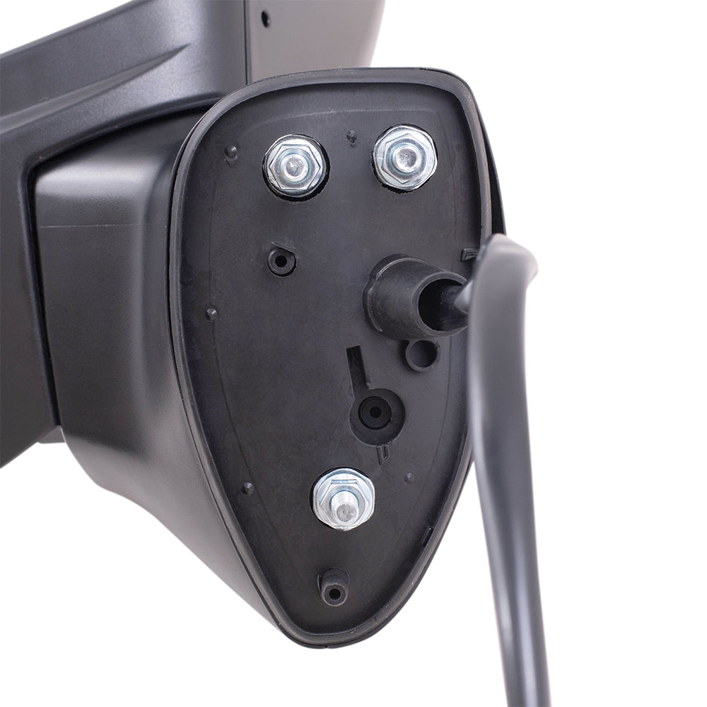 Brock Aftermarket Replacement Passenger Right Power Mirror With Heat-Signal-Blind Spot Detection Without Camera Paint To Match Black Compatible With 2018-2021 Toyota Camry