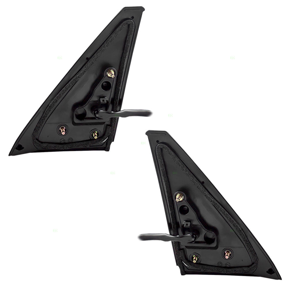 Pair Set Power Side View Mirrors Heated Ready-to-Paint Replacement for 2014-2019 Toyota 4Runner 87940-35B60 87910-35B90