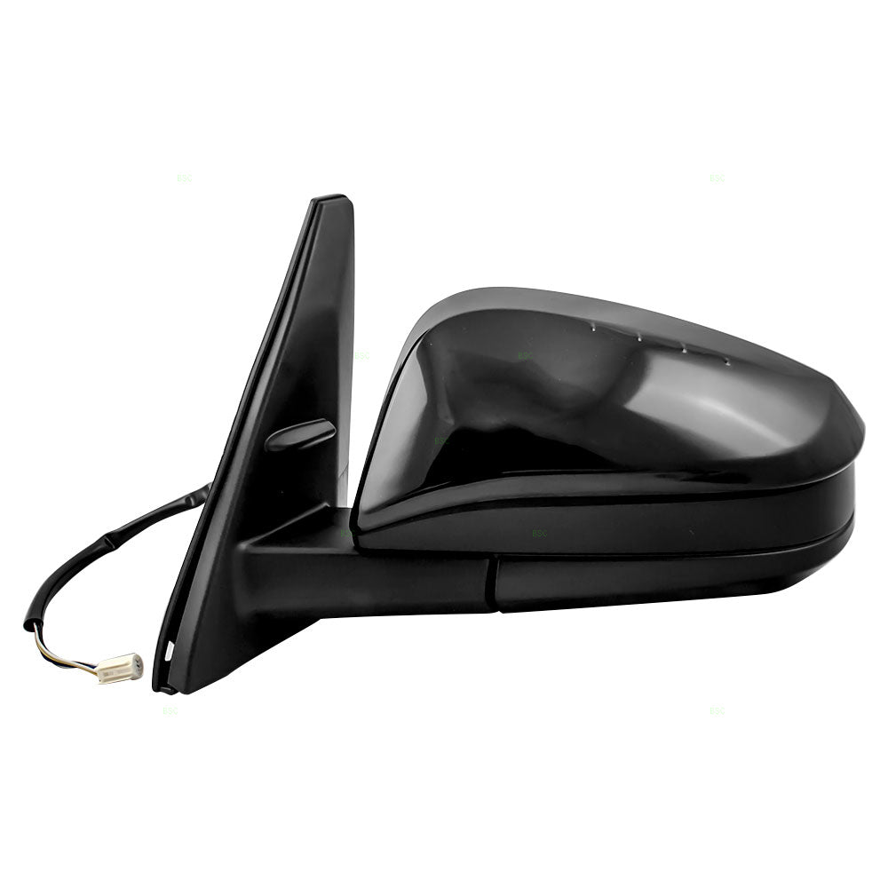 Drivers Power Side View Mirror Heated Ready-to-Paint Replacement for 2014-2019 Toyota 4Runner SUV 87940-35B60