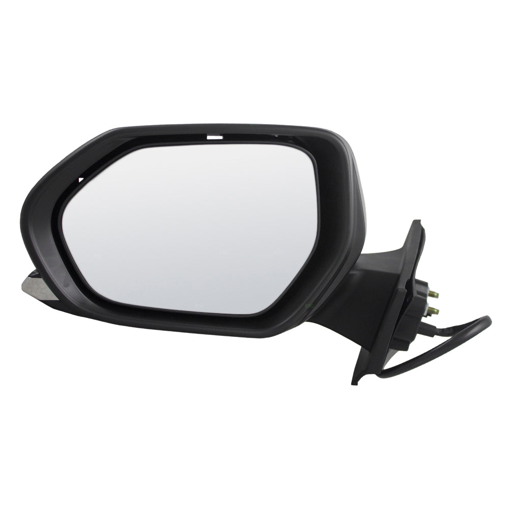 Brock Replacement Drivers Power Side View Mirror Heated Compatible with 16-18 Prius & 17-18 Prime 87945-47060-C0