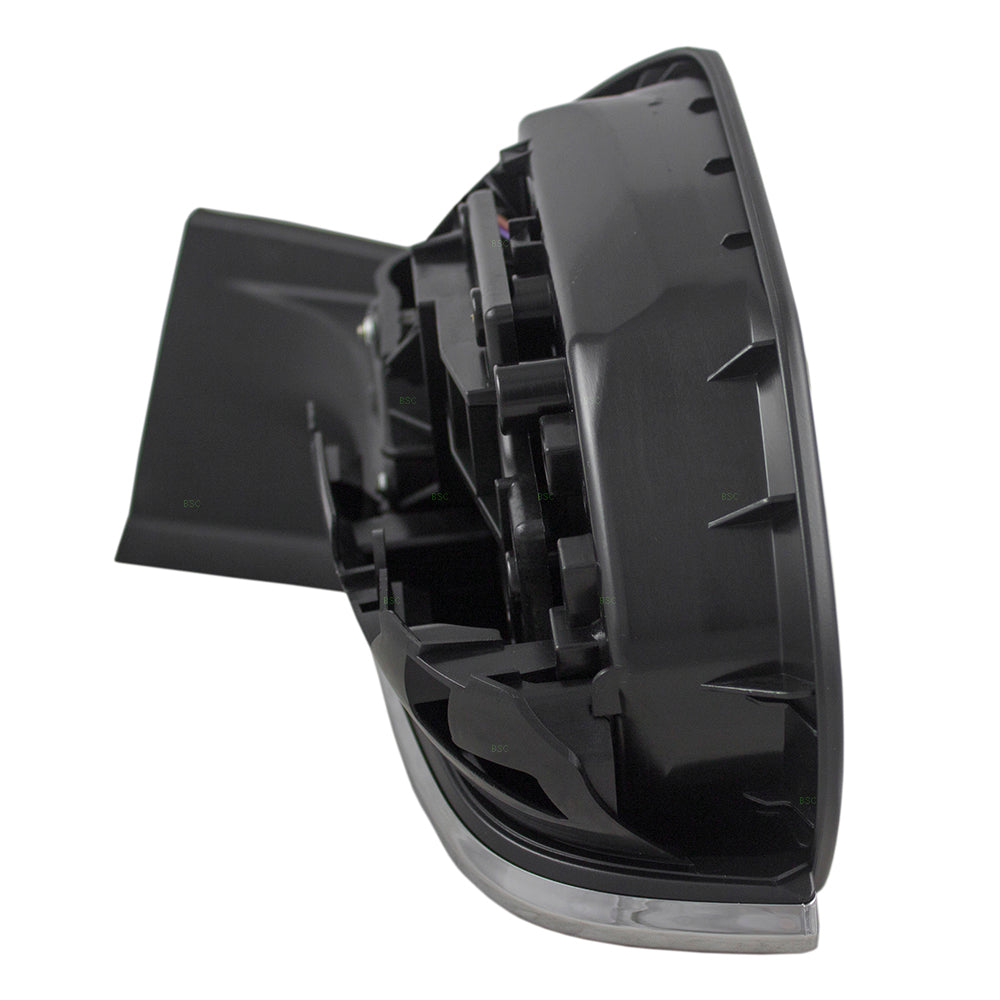 Brock Replacement Drivers Power Side View Mirror Heated Compatible with 16-18 Prius & 17-18 Prime 87945-47060-C0