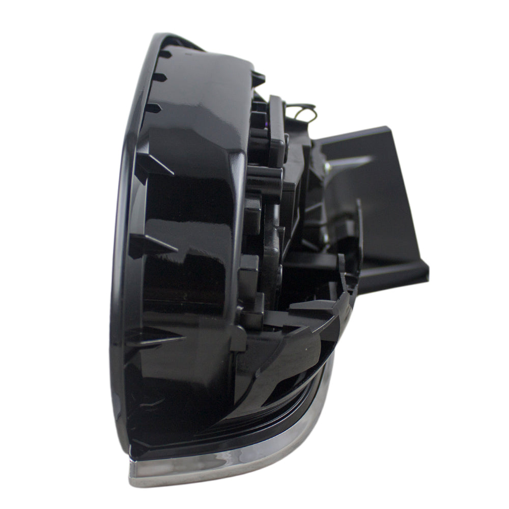 Brock Replacement Passengers Power Side View Mirror Heated Textured Base Ready-to-Paint Cap Compatible with 16-18 Prius & Prime 87910-47410
