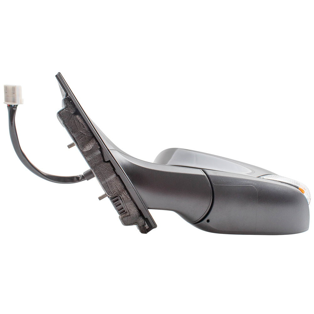 Brock Replacement Drivers Power Folding Side View Mirror Heated Signal Compatible with 2018 2019 C-HR 87940F4050 879450F911 TO1320364
