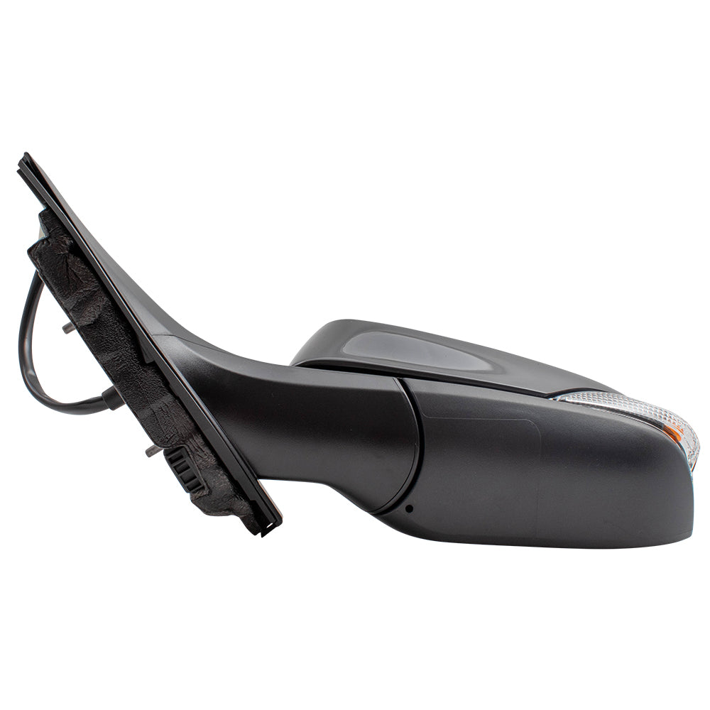 Brock Replacement Drivers Power Side View Mirror Heated Signal Manual Folding Compatible with 2018 2019 C-HR 87945-0F911 TO1320376