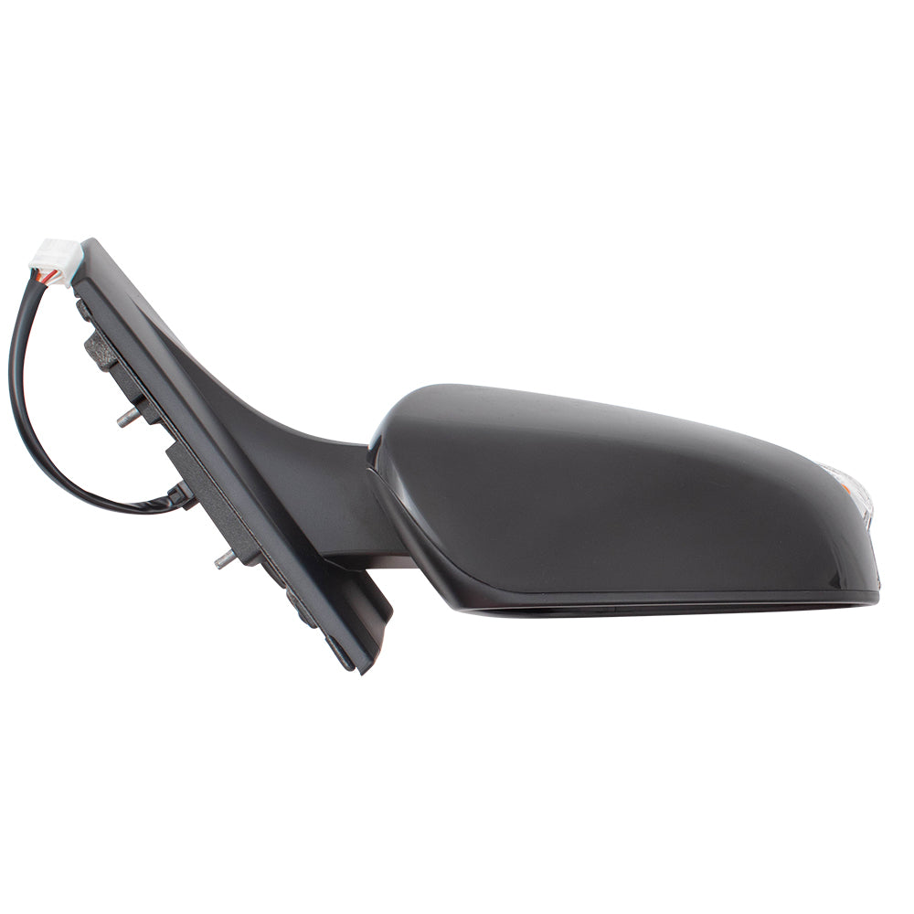Brock Replacement Brock Passengers Power Side View Mirror Heated Signal Manual Folding Compatible with 2018 2019 C-HR 87915-0F911 TO1321376