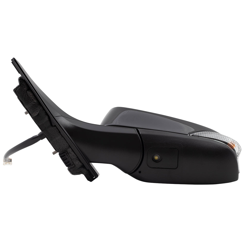 Brock Replacement Drivers Power Folding Heated Signal Blind Spot Detection Side View Mirror Compatible with 2018 C-HR 87940-F4060 87945-0F911 87940F4060 879450F911