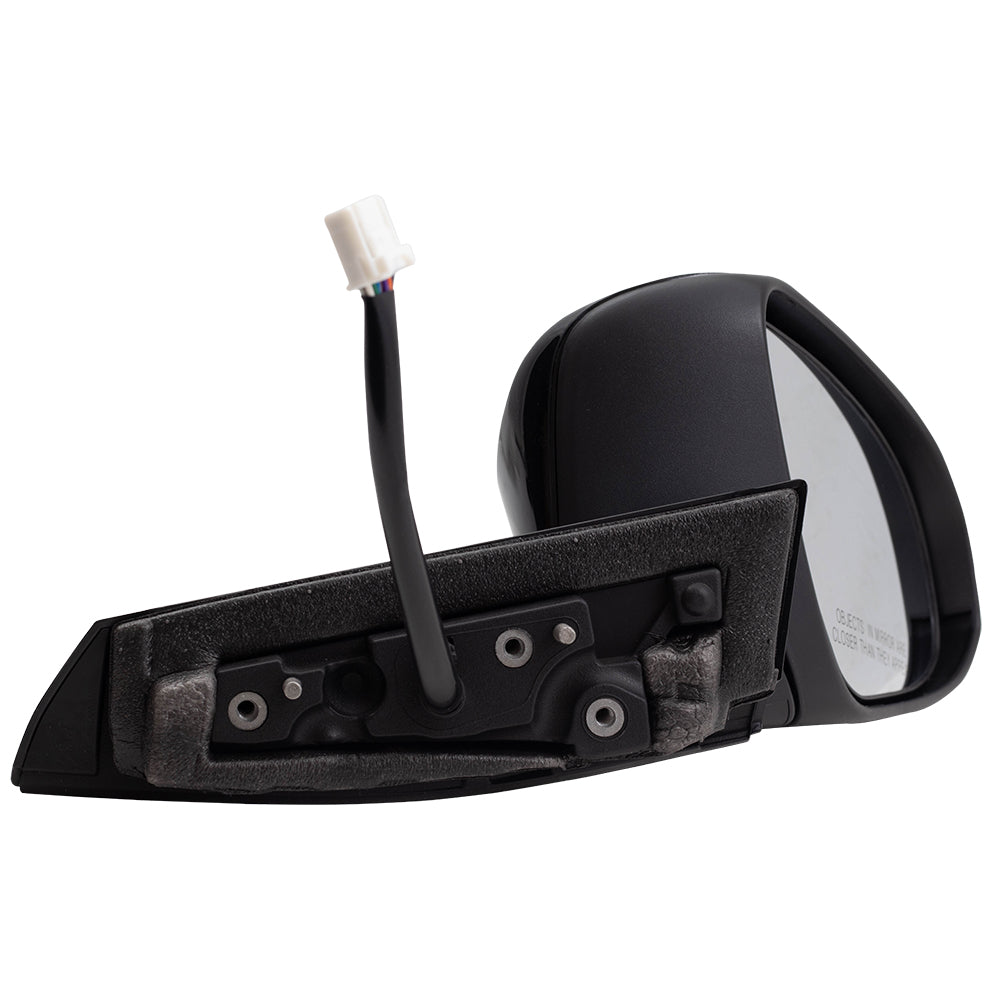 Brock Replacement Passengers Power Folding Heated Signal Blind Spot Detection Side View Mirror Compatible with 2018 C-HR 87910-F4060 87915-0F911 87910F4060 879150F911