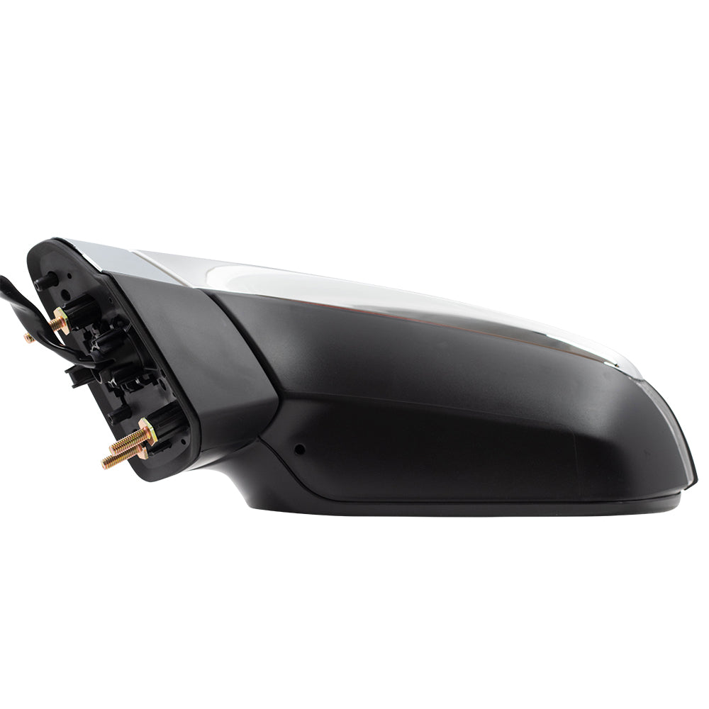 Brock Replacement Driver Power Heated Signal Manual Folding Side View Mirror Compatible with 2016-2019 RX350 879400E230C0 87940-0E230-C0