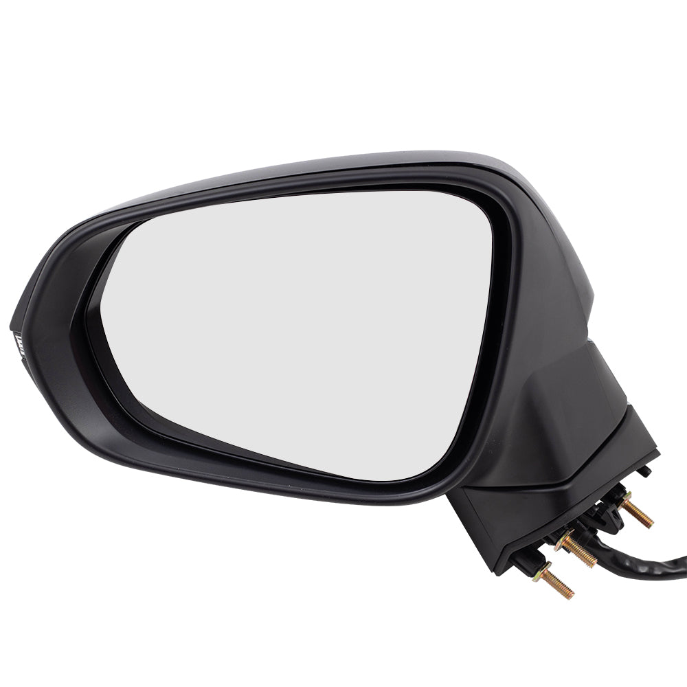 Brock Replacement Driver Heated Signal Memory Dimming Connector Power Folding Side View Mirror Compatible with RX350 RX350L RX450h 87940-0E240-C0 879400E240C0