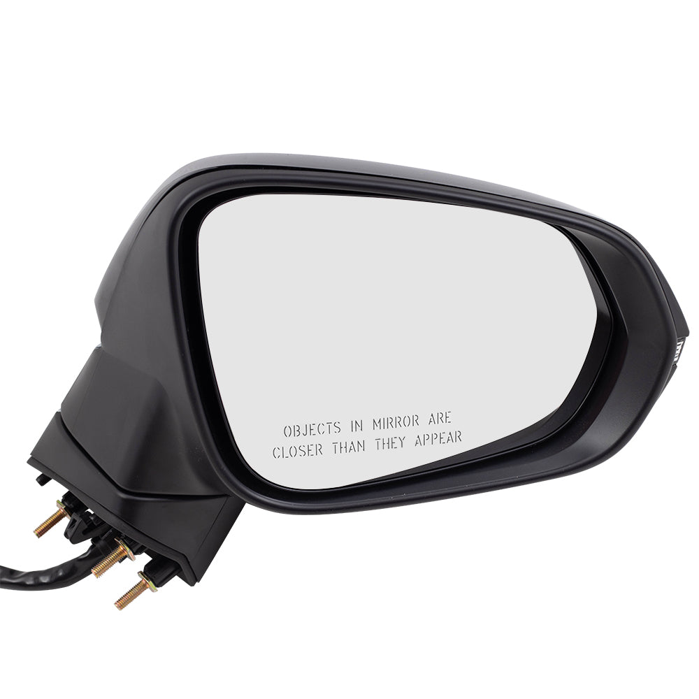 Brock Replacement Passenger Heated Signal Memory Dimming Connector Power Folding Side View Mirror Compatible with RX350 RX350L RX450h 87910-0E240-C0 879100E240C0