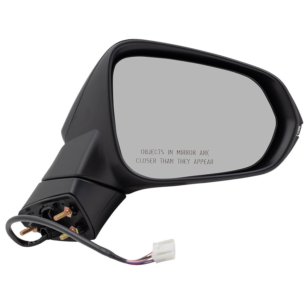 Brock Replacement Driver and Passenger Set Pair Power Heated Signal Side View Mirrors Compatible with 2015-2017 NX200t NX300h 8794078010C0 8791078010C0