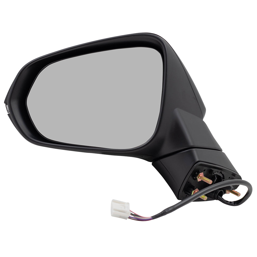 Brock Replacement Driver Power Heated Signal Side View Mirror Compatible with 2015-2017 NX200t NX300h 8794078010C0 87940-78010-C0