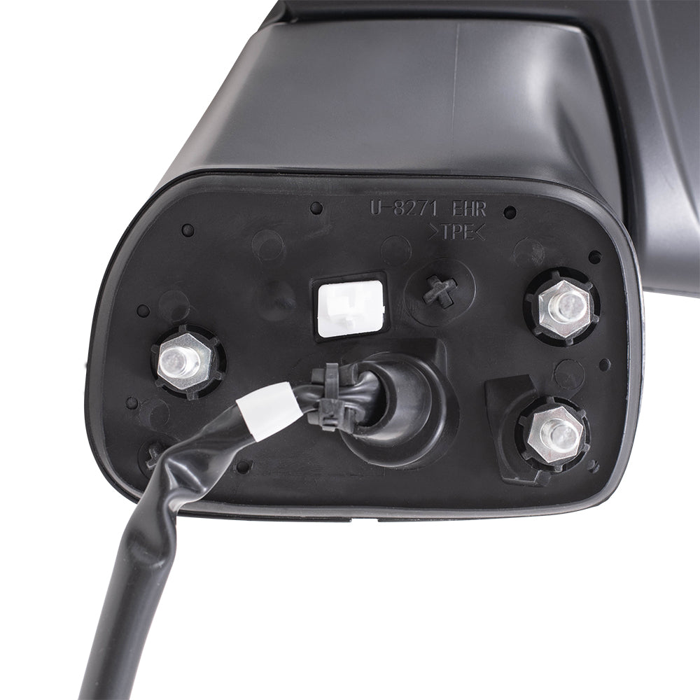 Brock Replacement Driver and Passenger Side Power Mirrors Paint to Match Black with Heat, Signal & Blind Spot Detection Compatible with 2019-2021 Corolla Hatchback & 2020 Corolla Sedan
