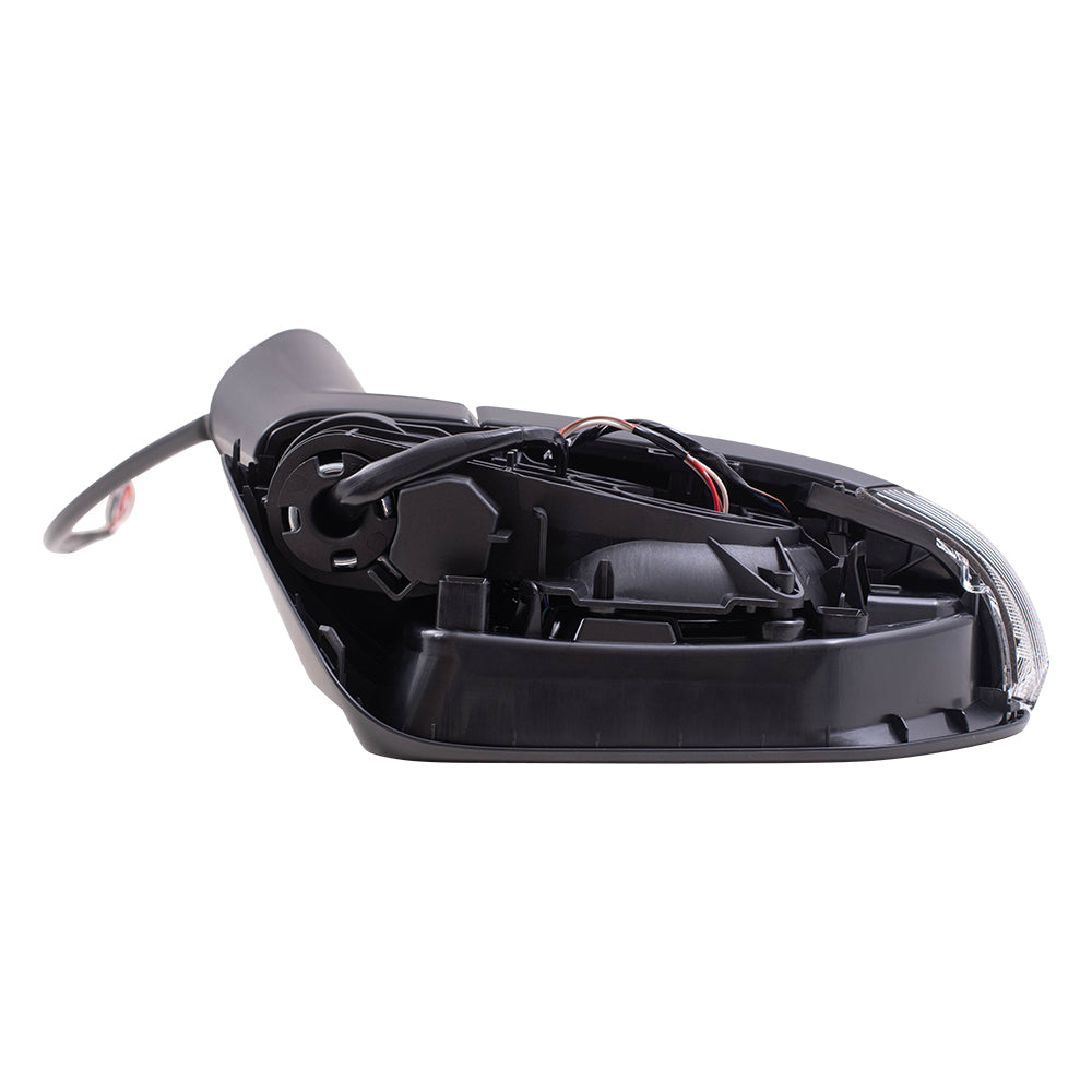 Brock Replacement Driver and Passenger Side Power Mirrors Paint to Match Black with Heat, Signal & Blind Spot Detection Compatible with 2019-2021 Corolla Hatchback & 2020 Corolla Sedan
