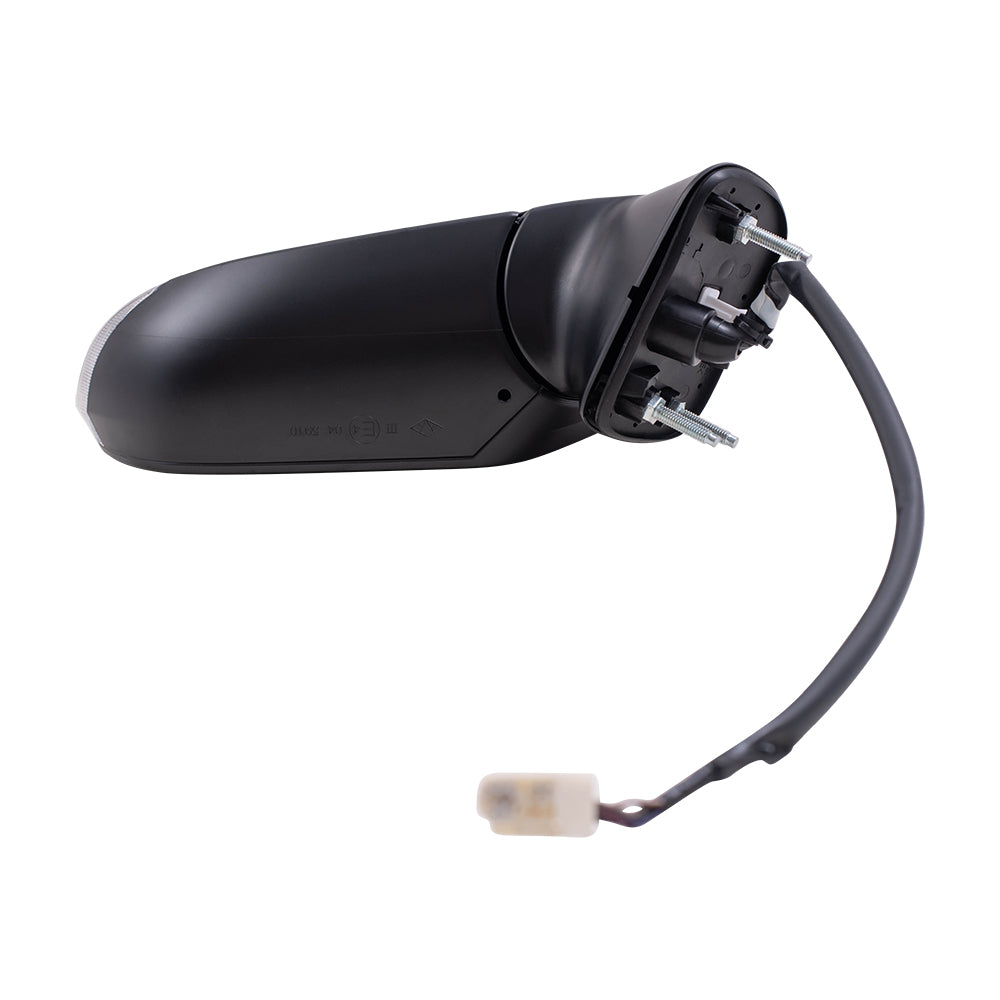 Brock Replacement Driver and Passenger Side Power Mirrors Paint to Match Black with Heat, Signal & Blind Spot Detection Compatible with 2019-2021 Corolla Hatchback & 2020 Corolla Sedan
