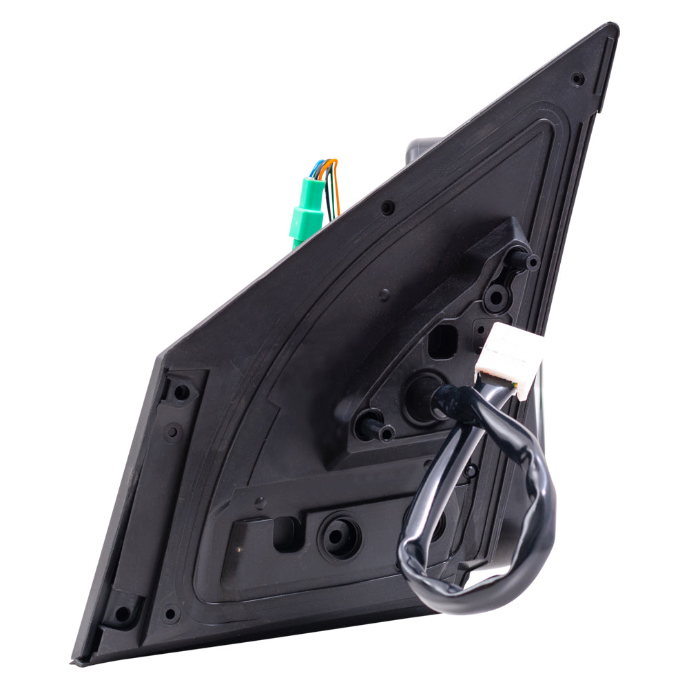 Brock Aftermarket Replacement Passenger Right Power Mirror With Heat-Signal-Blind Spot Detection-Camera Paint To Match Black Compatible With 2016-2018 RAV4 Japan Built